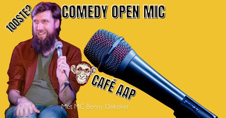 Voorstellingen 100ste Comedy open mic