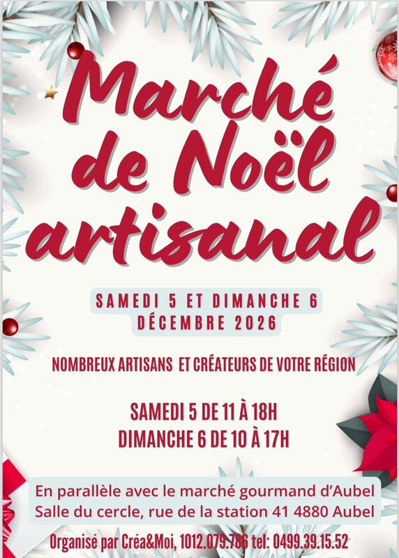 Kerstmarkten Ambachtelijke kerstmarkt Aubel
