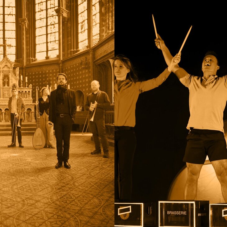Concerten Coudenberg Sound Fest: InAlto + AkroPercu