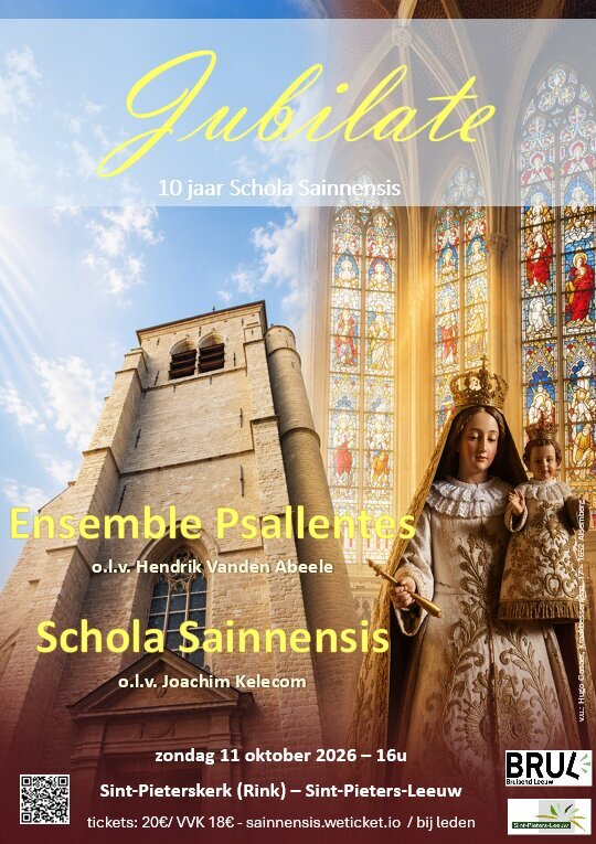 Concerten Jubilate - jaar Schola Sainnensis