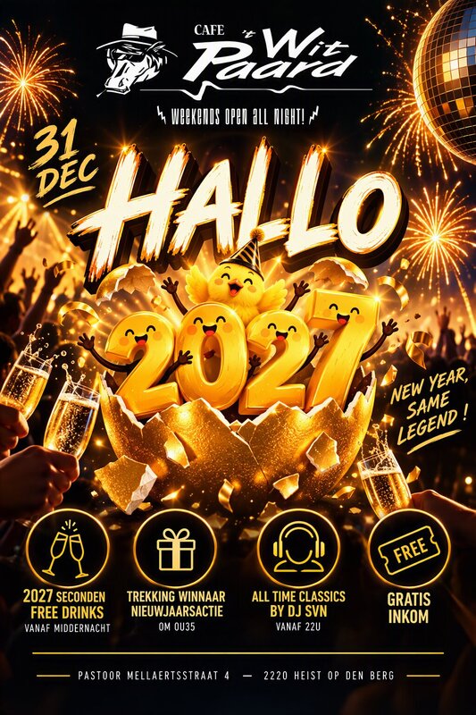 Nachtleven Hallo 2027