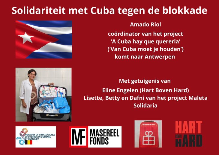 Voordrachten Solidariteit Cuba tegen blokkade