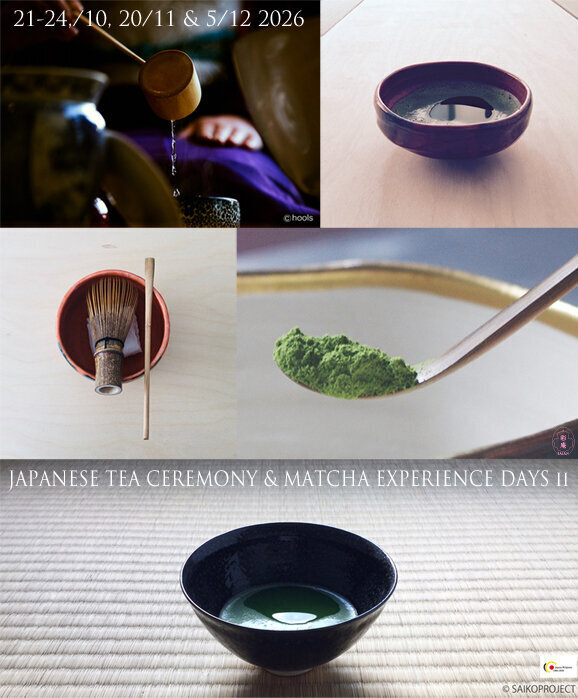 Workshops Teicha - ceremony- Experience (Thick Matcha, Chair style seating)