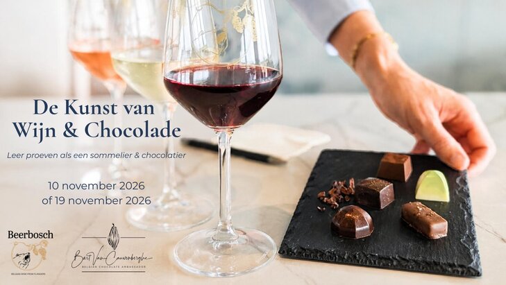 Workshops De Kunst Wijn & Chocolade