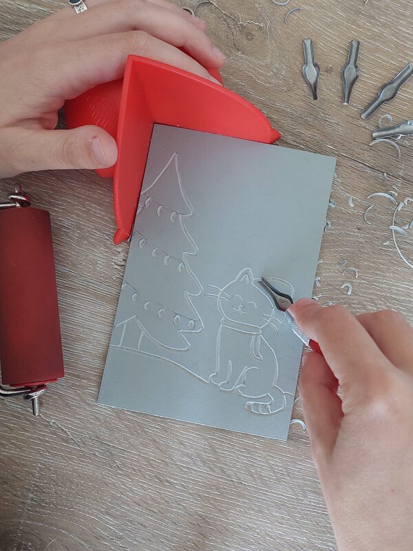 Workshops Workshop lino-druk voor beginners: maak eigen kerstkaartje