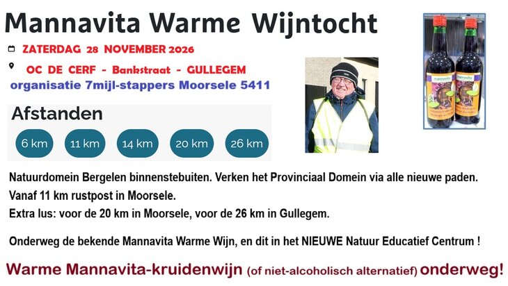 Ontspanning Mannavita Warme Wijntocht