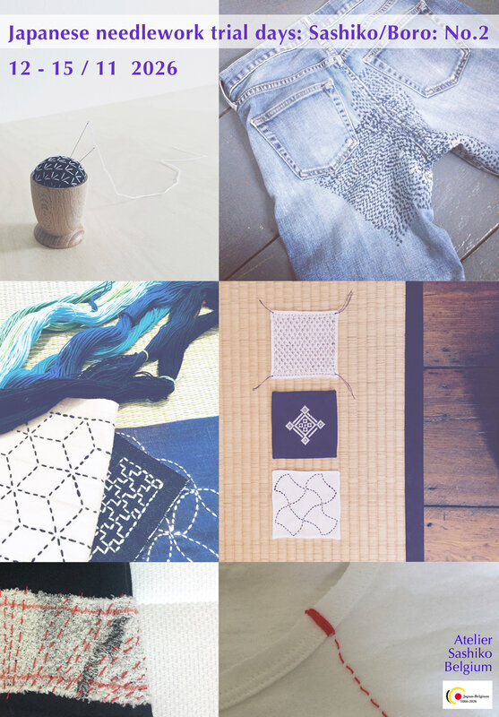 Workshops Japanese Needle Work Trial Days No.2 : Sashiko Boro