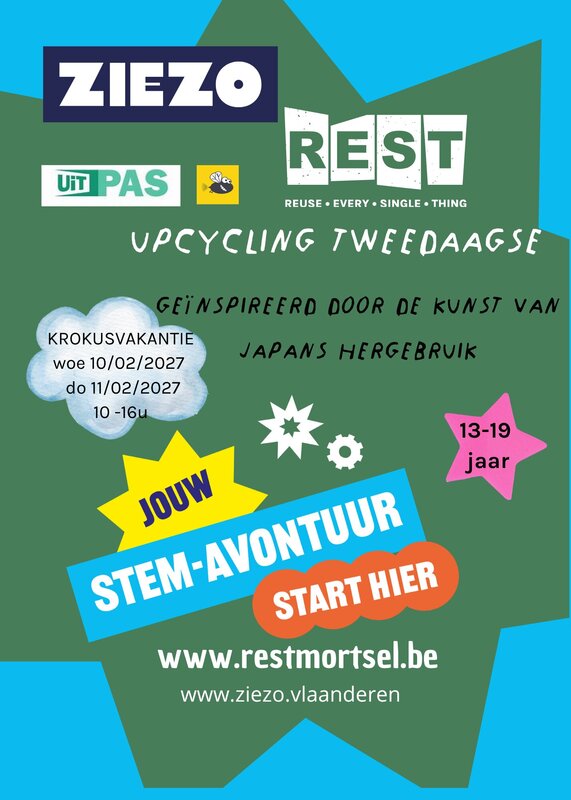 Workshops Upcycling tweedaagse voor tieners