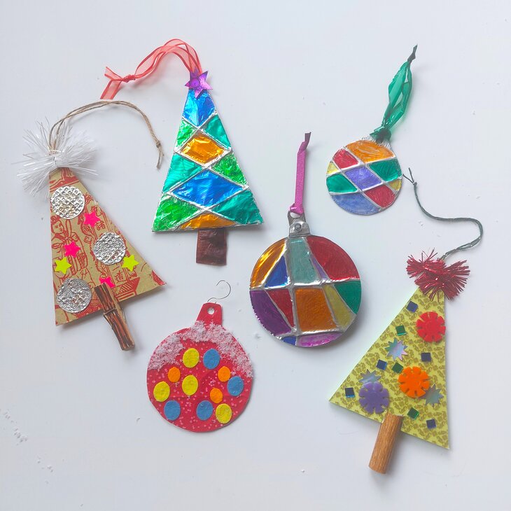 Workshops Open atelier: kerstdecoratie Restmaterialen