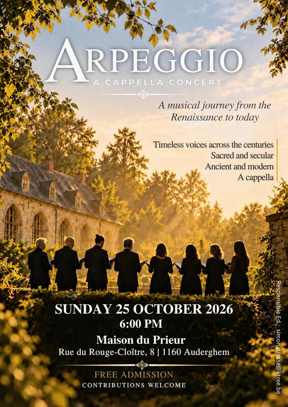 Concerten Arpeggio Vocal Ensemble A‑cappella concert