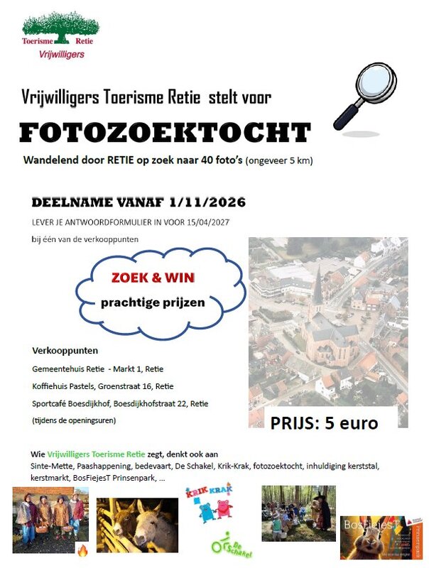 Ontspanning Fotozoektocht