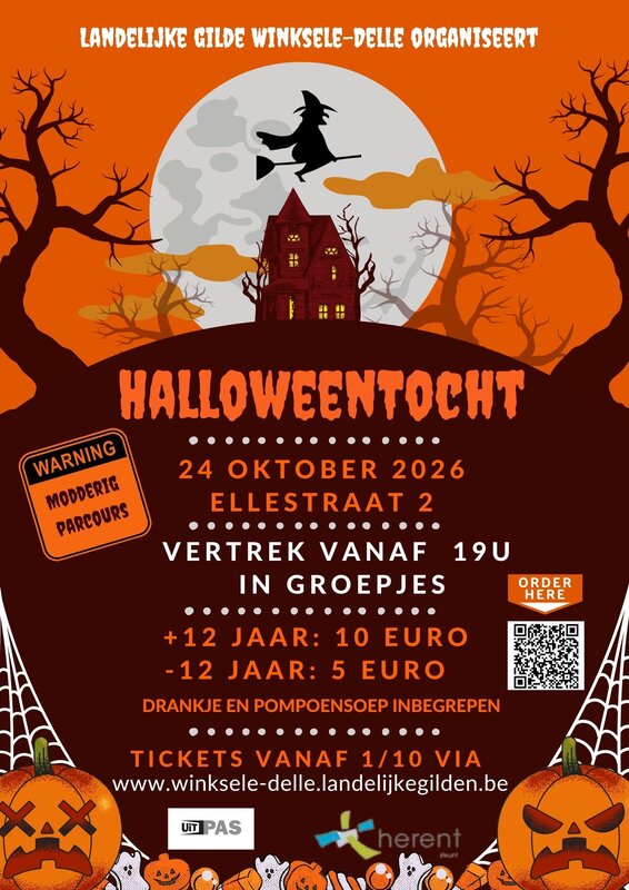 Ontspanning Halloweentocht