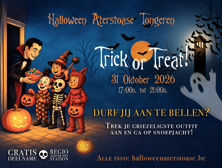 Ontspanning Halloween Trick Treat ! Achter station Tongeren