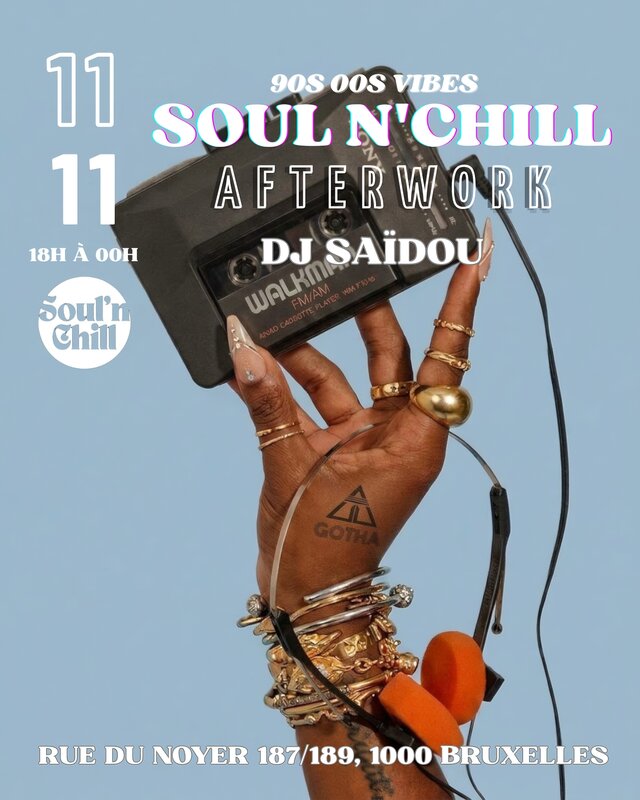 Nachtleven Soul n’Chill afterwork : last edition the year