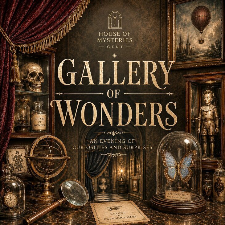 Voorstellingen Gallery Wonders - evening curiosities surprises