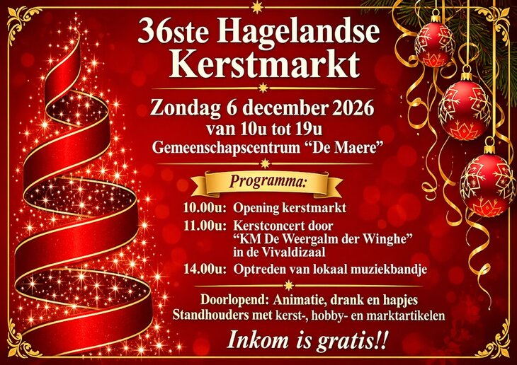 Kerstmarkten 36ste Hagelandse Kerstmarkt