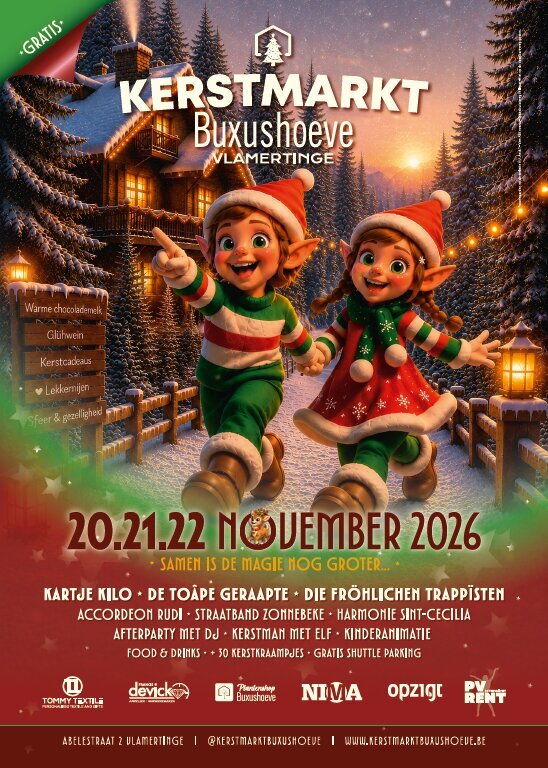 Kerstmarkten Kerstmarkt Buxushoeve