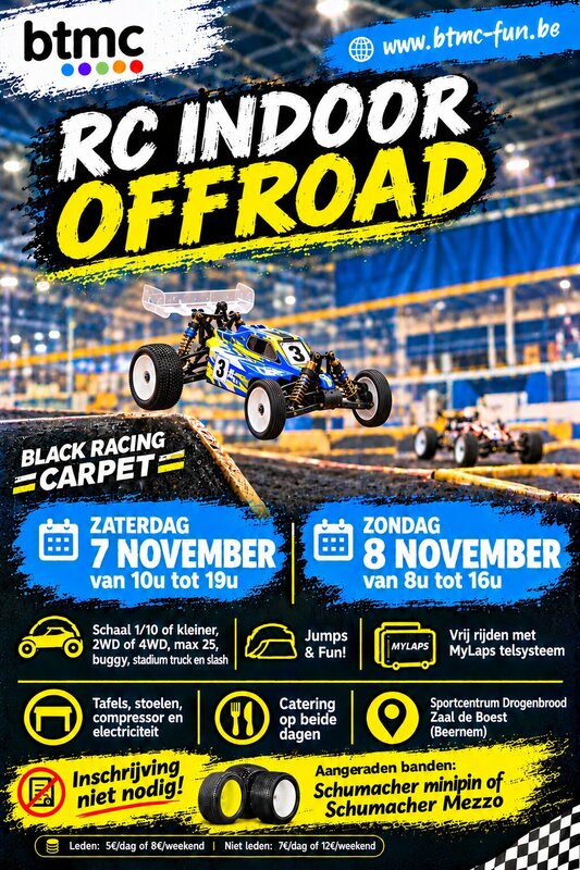 Ontspanning Rc indoor offroad evenement