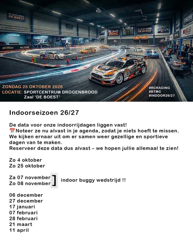 Ontspanning Rc indoor onroad