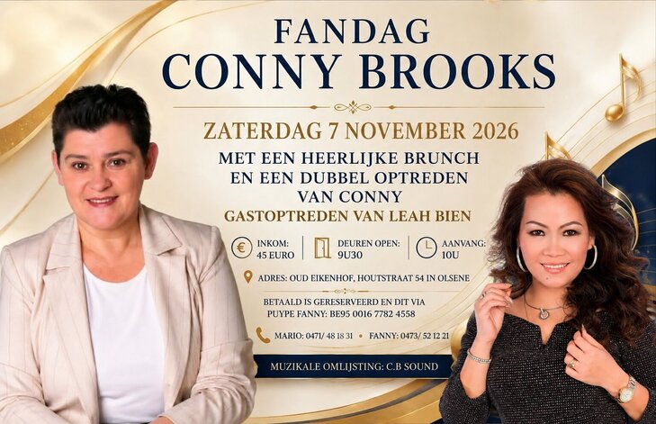 Concerten Fandag Conny Brooks