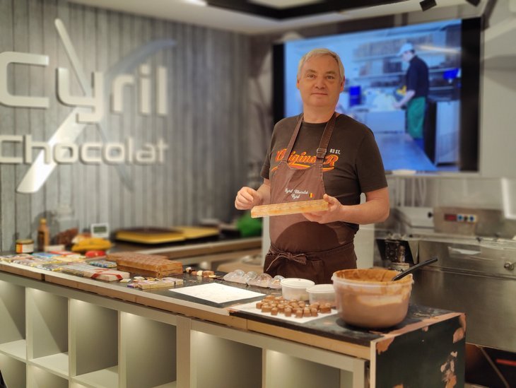 Tentoonstellingen Cyril chocolat - Ontdekking-bezoek chocolade